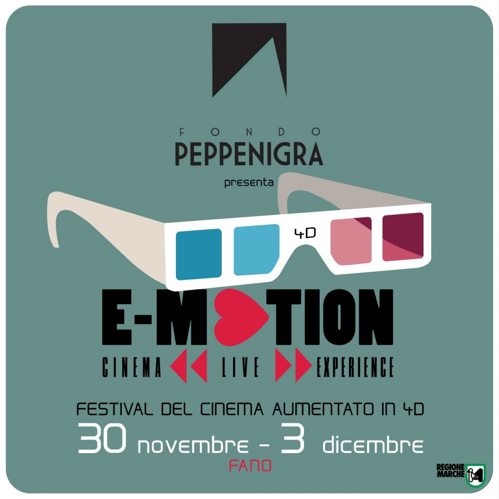 e-motion cinema live experience - Festival del cinema aumentato in 4D - Fondo Peppe Nigra